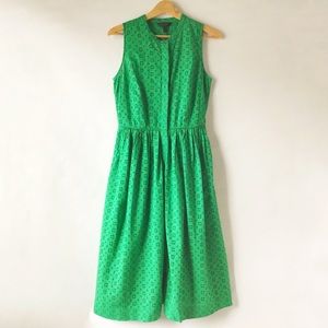LIKE NEW J.CREW Eyelet Shirtdress - Size 4T